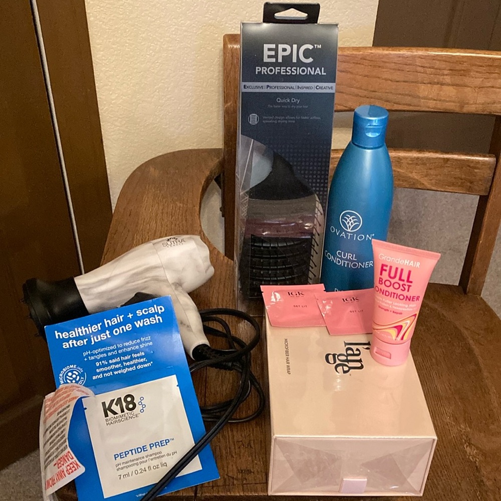 Lange Plus Luxury Mixed Brands Haircare Bundle New!